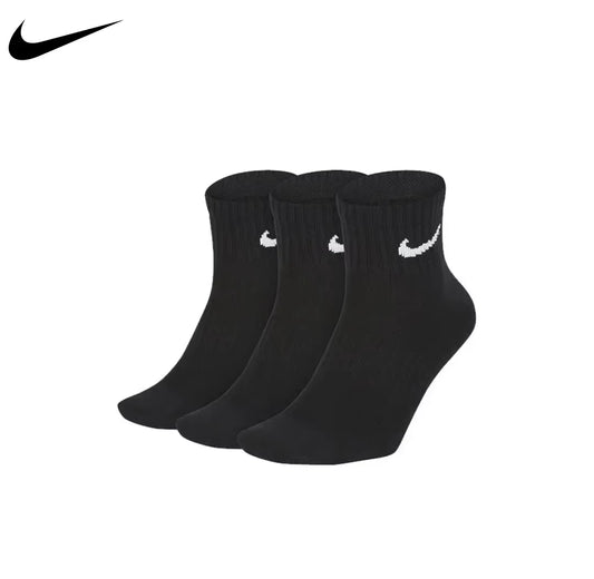 Chaussettes de sport unisexes légères pour usage quotidien - 3 paires pour hommes et femmes, idéales pour l'entraînement sportif (tailles S, M, L, XL) 